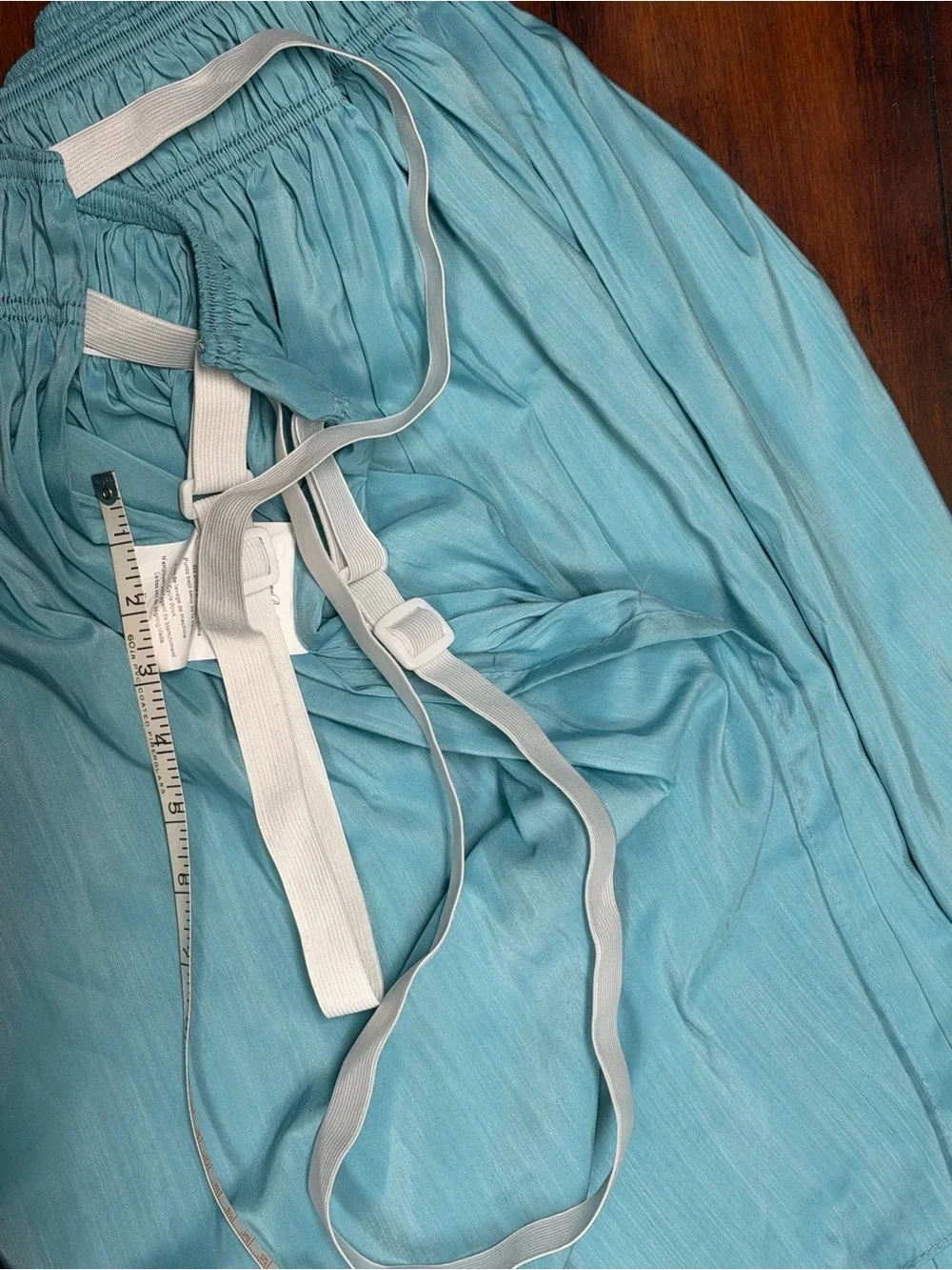 Aqua King Bed Skirt, Biscayne Bay. Elegant Ruffled Design